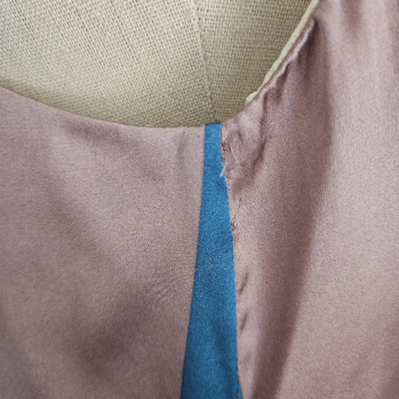 ZARA Multicolor Striped Spaghetti Strap Satin Top | SZ M - Picture 11 of 11